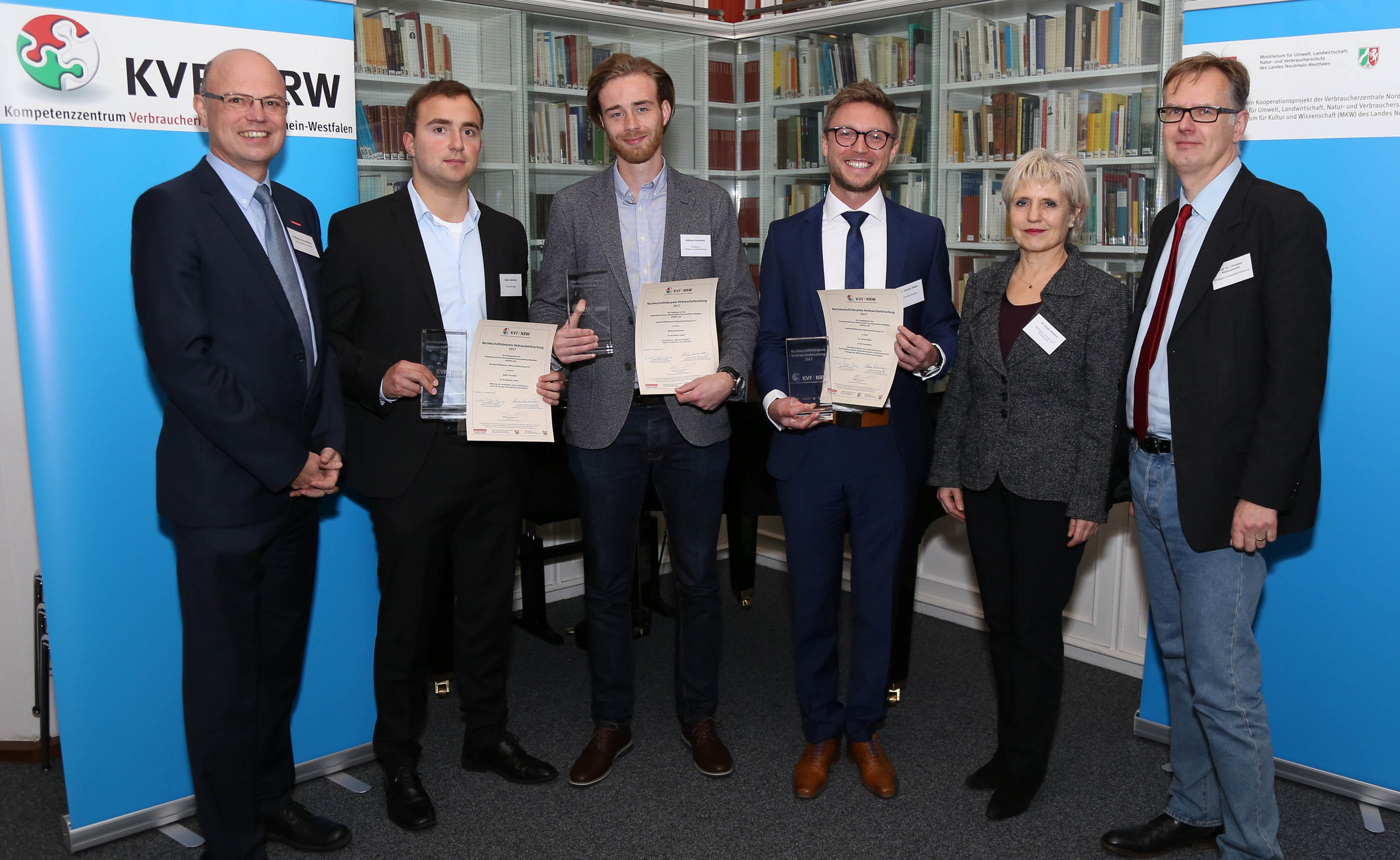 Gruppenfoto zur Preisverleihung