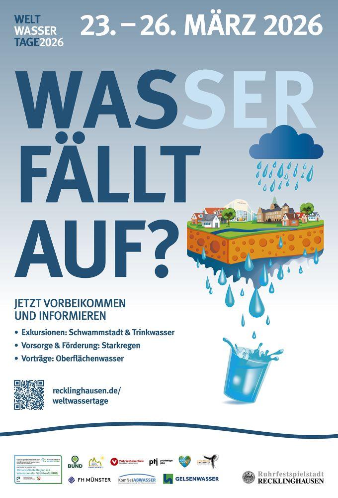 Poster Weltwassertage 2026 Recklinghausen