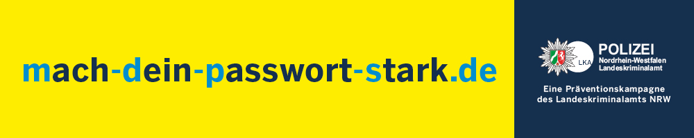 Hinweis auf Internetseite mach-dein-passwort-stark.de