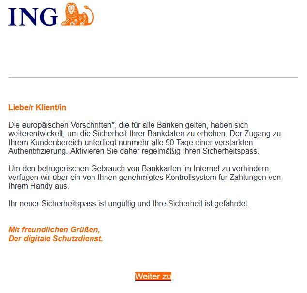 ING Phishing