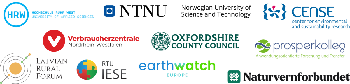 Zahlreiche Logos diverser Vereinigungen, Hochschulen und anderer Verbünde