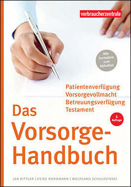 Titelbild des Ratgebers Das Vorsorge Handbuch