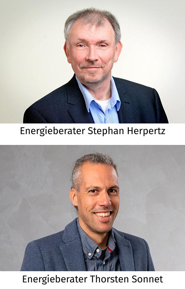 Energieberater Stephan Herpertz, Energieberater Thorsten Sonnet