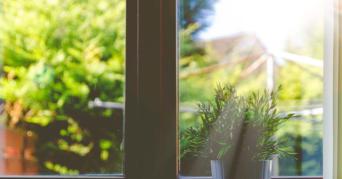 Fenster Sonnenstrahlen
