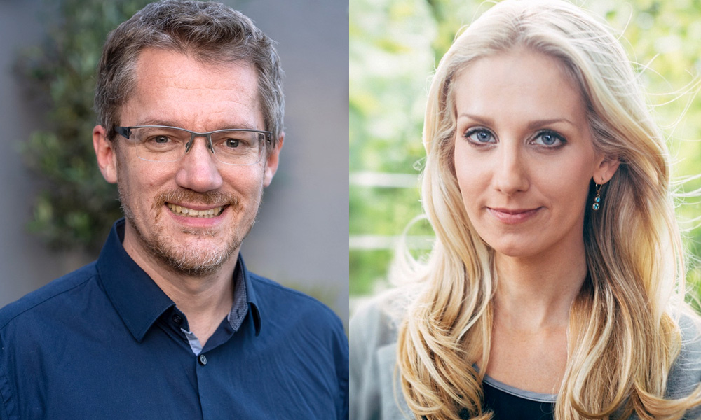 Portraits Lars Tepel und Dorothee Werkman