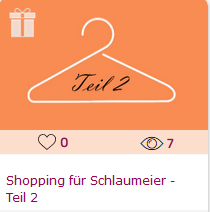 Shopping für Schlaumeier