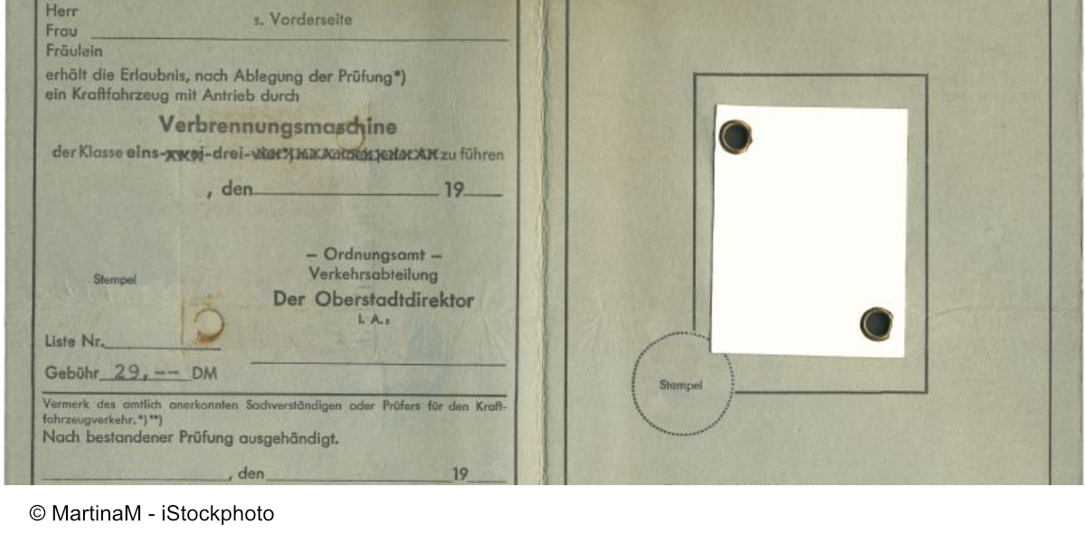 Papier-Führerscheine laufen ab - Umstellung bis 2033 | Verbraucherzentrale NRW