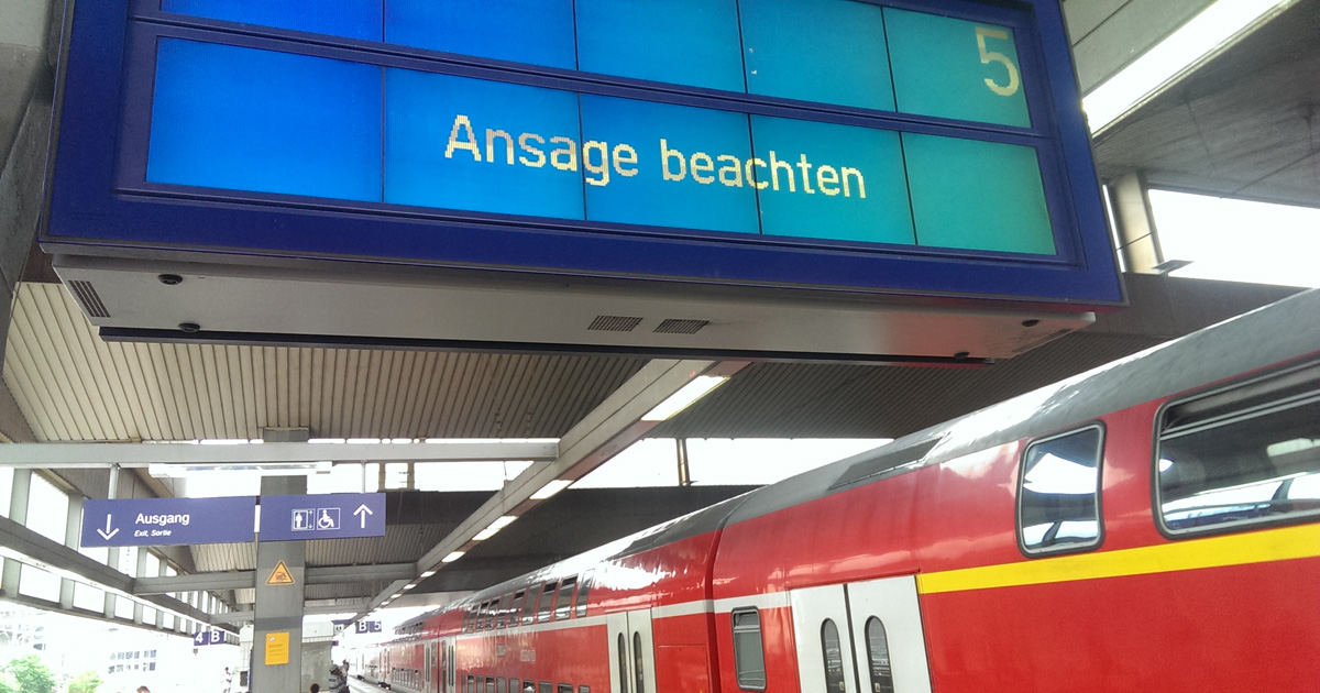 Bahn Verspätung Mehr Als 60 Minuten Bahn Verspätung Mehr Als 60 Minuten