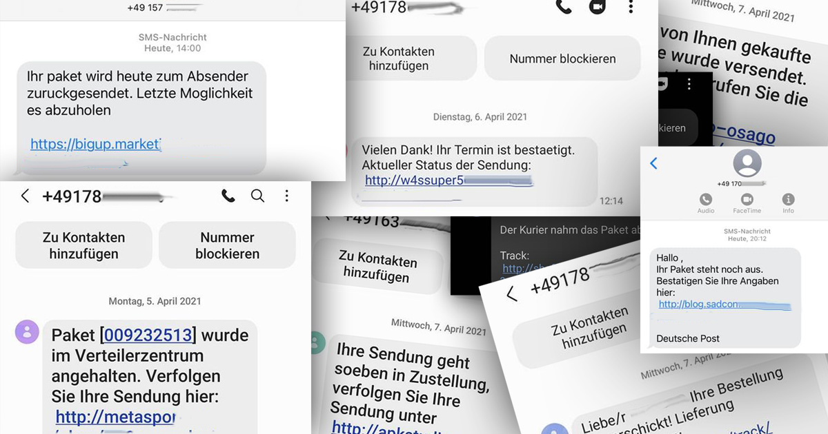 Nach falschen Paketdienst-SMS: Ärger mit Mobilfunkanbietern