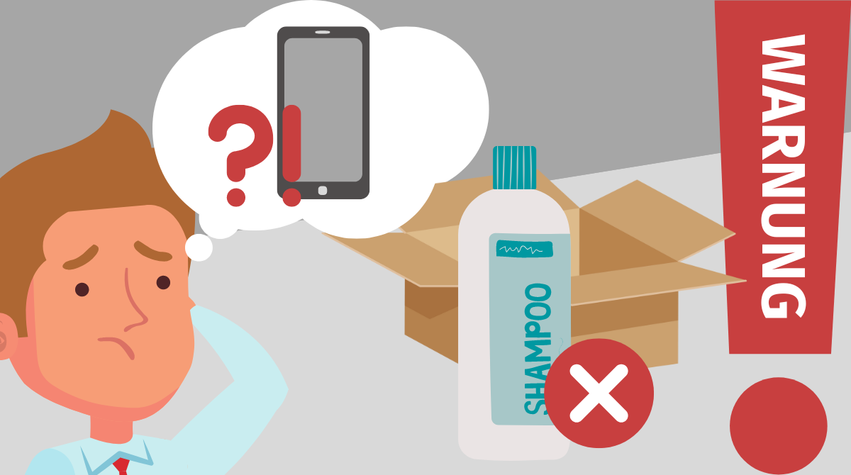 Shampoo statt Smartphone falsche Lieferungen von AmazonPlattform Verbraucherzentrale NRW