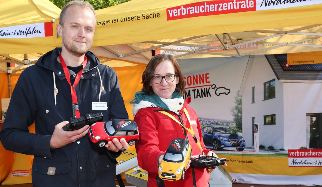 Aktionsteam am Stand