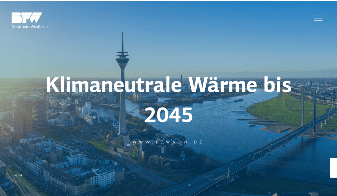 Klimaneutrale Wärme bis 2045 BFWNRW