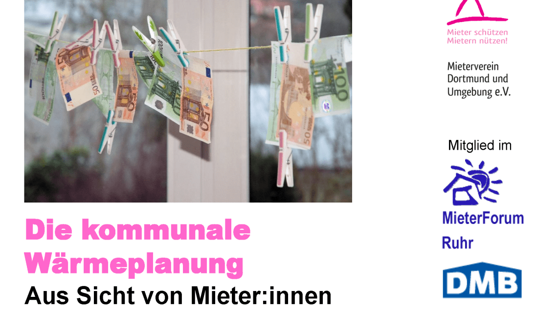 Kommunale Wärmeplanung aus Sicht der Mieter:innen
