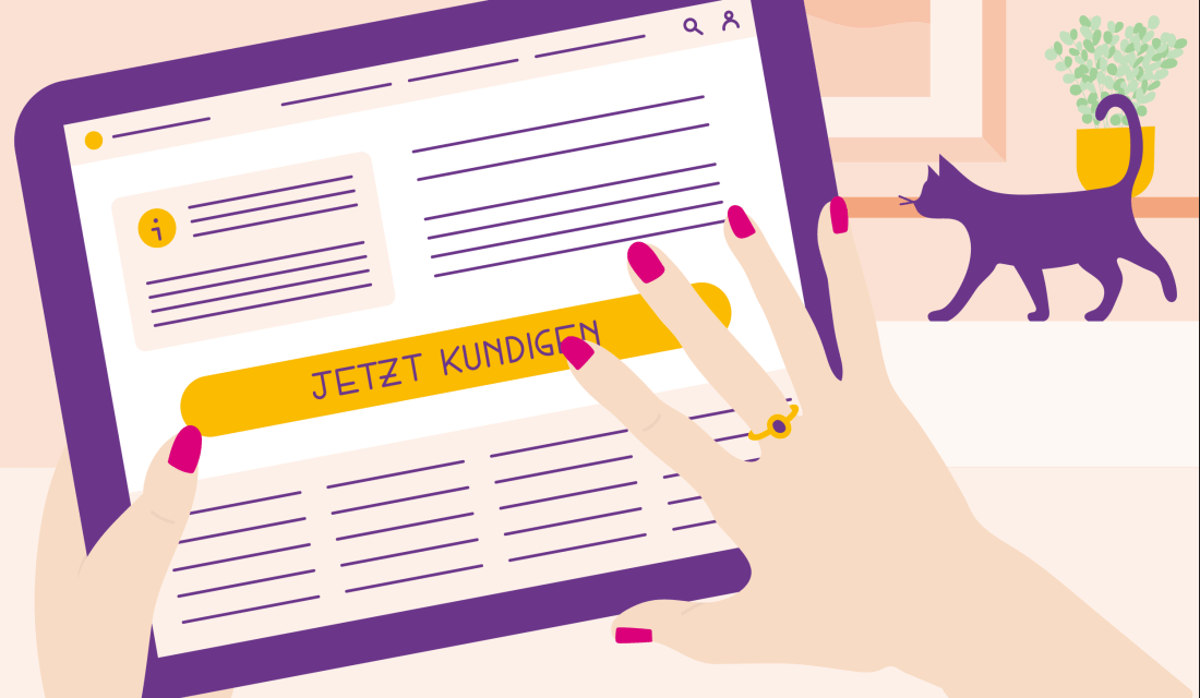 Kündigung im Internet