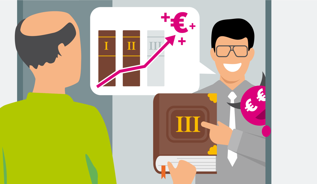 Schmuckbild: Haustürgeschäfte