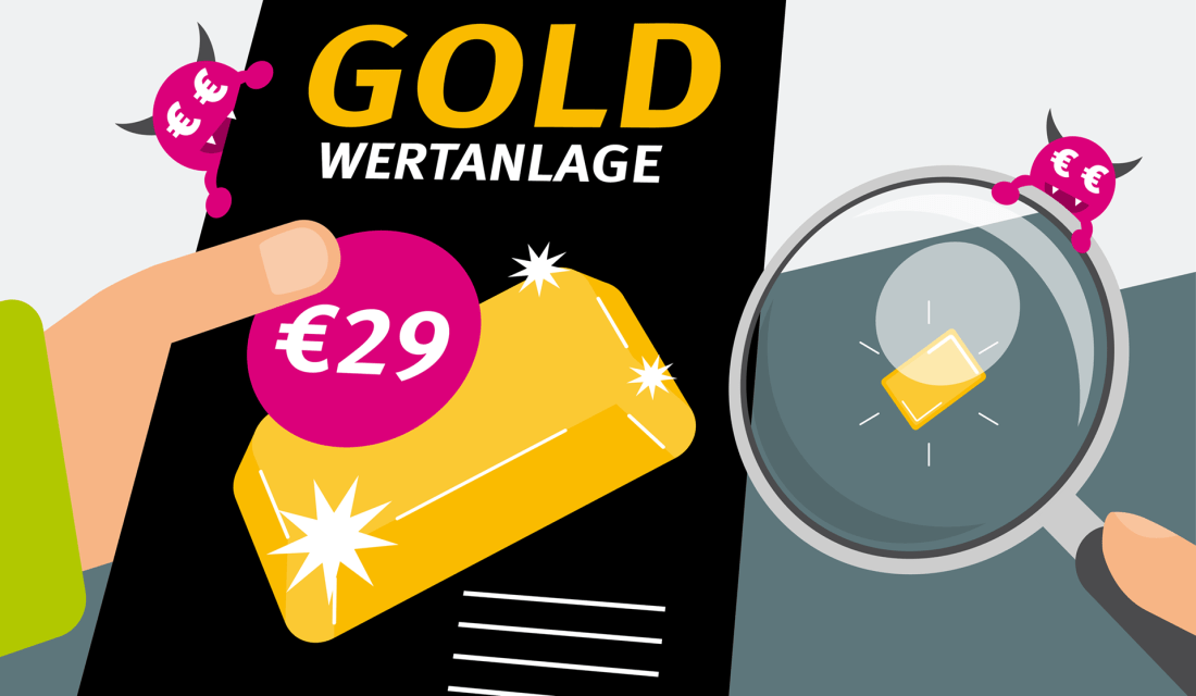 Schmuckbild: Abzockmasche Gold