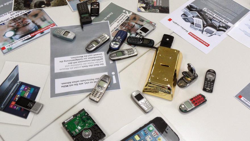 Verschiedene Materialien zum Workshop