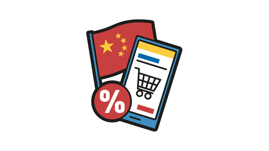Schmuckbild: China-Shops
