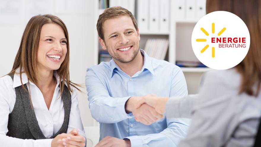 Paar bei der Energieberatung