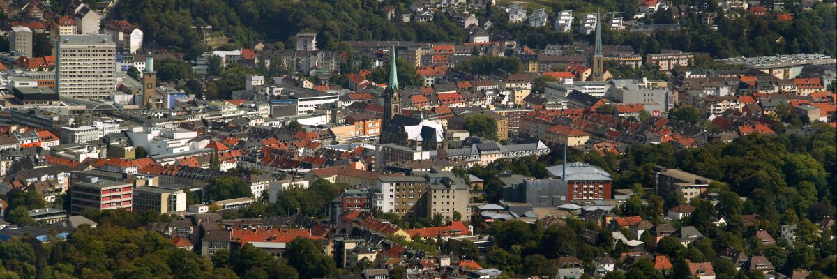 Panorama der Stadt Hagen