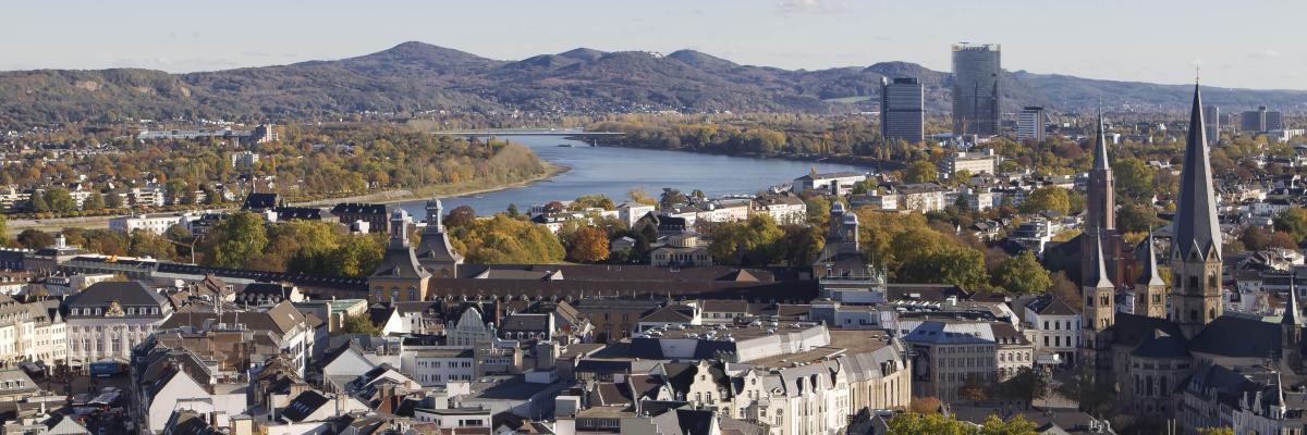 Panaroma der Stadt Bonn