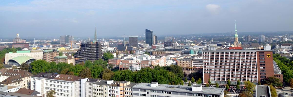 Panaroma der Stadt Dortmund