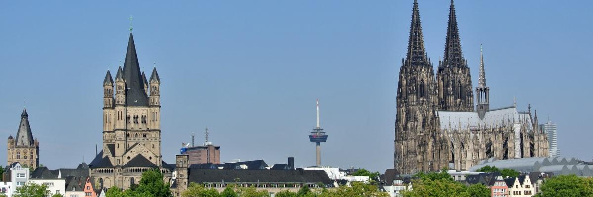 Rhein-Blick auf Köln