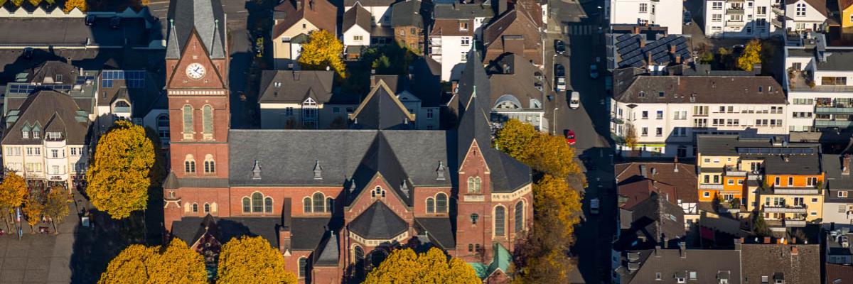 Luftaufnahme der Stadt Arnsberg