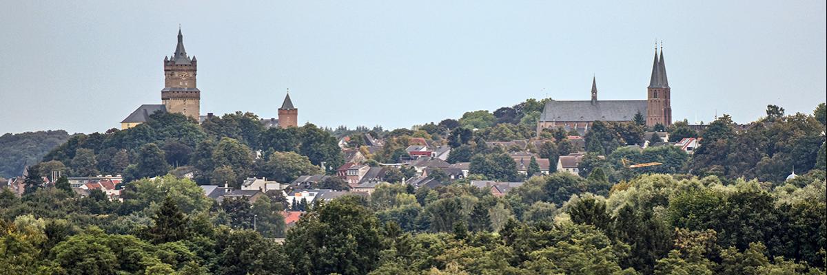 Panorama der Stadt Kleve