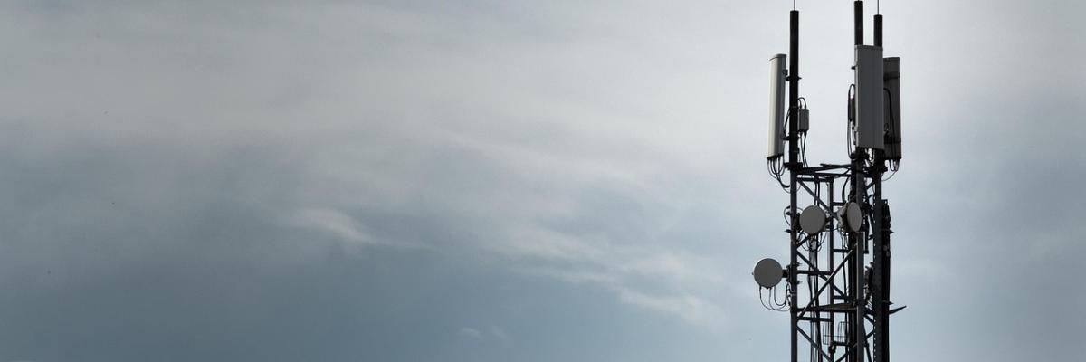 Ein Sendemast fürs Mobilfunknetz