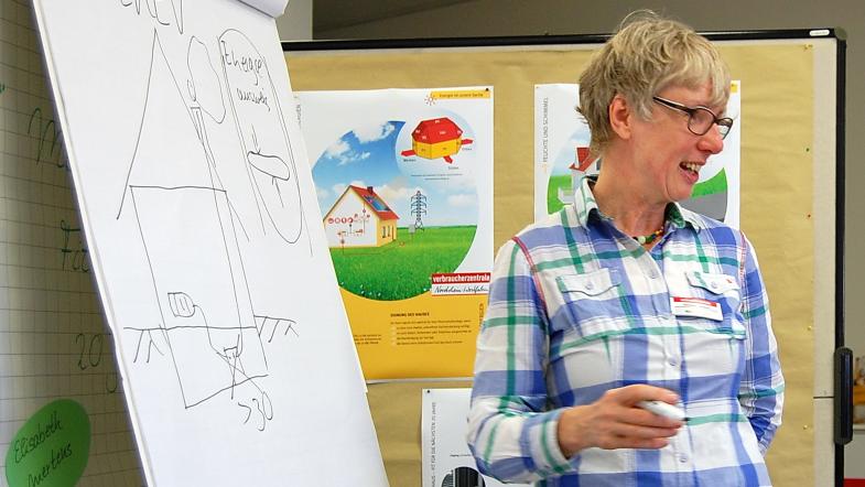 Frauenworkshop Verbraucherzentrale NRW Vortrag Energieberaterin