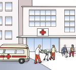 Grafik Krankenhaus