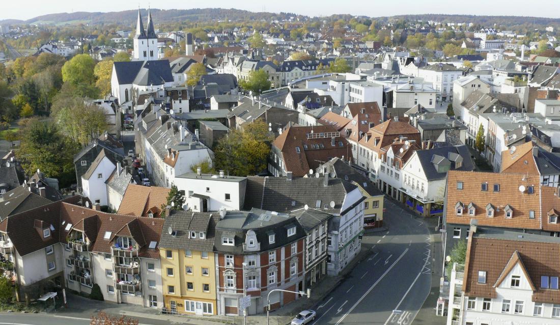 Stadt iserlohn Panorama