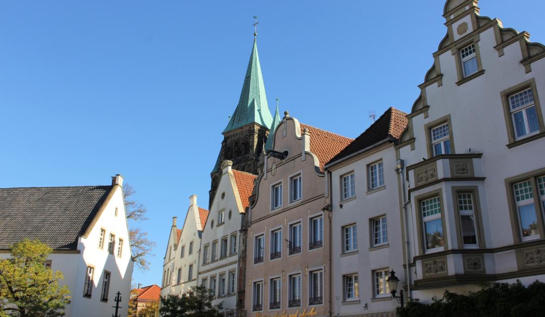 Warendorf historischer Marktplatz 