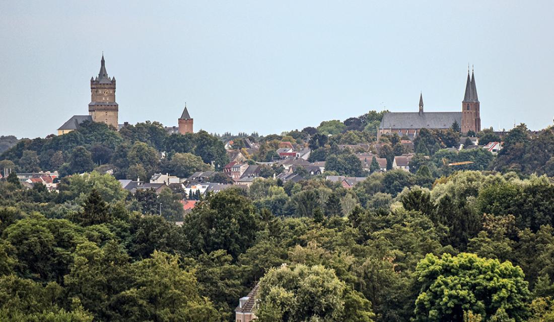 Panorama der Stadt Kleve